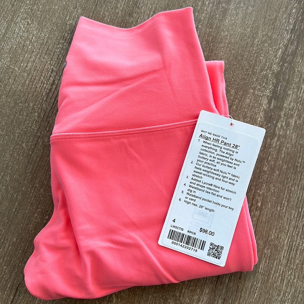 Align HR Pant 28 length